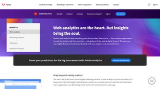 
                            10. Web analytics on steroids | Adobe Analytics