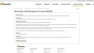 
                            8. Web Attack: SAP Management Console OSEXEC: Attack Signature ...