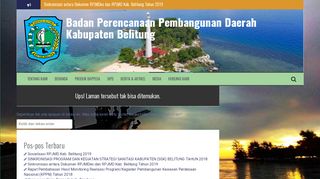 
                            8. Web Bappeda - Bappeda Kabupaten Belitung