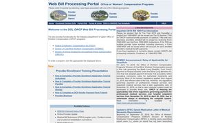 
                            9. Web Bill Processing Portal - Home