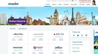 
                            2. Web Check-in: Airlines Online Check In, Flights Check-in – CheapOair