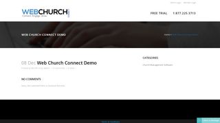 
                            8. Web Church Connect Demo - WebChurch Connect - wcclite