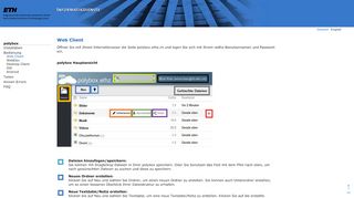 
                            6. Web Client - polybox - ETH Zürich