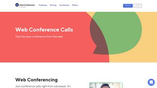 
                            3. Web Conference Calls | UberConference