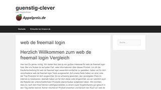 
                            8. web de freemail login - guenstig-clever