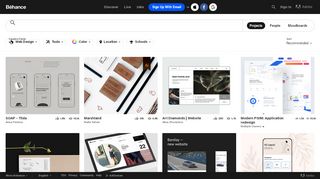 
                            3. Web Design - Behance :: Search