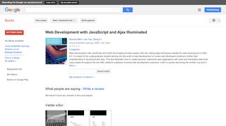 
                            12. Web Development with JavaScript and Ajax Illuminated