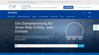 
                            10. .web Domain | Reservieren Sie jetzt Ihre neue .web Domain | 1&1 ...