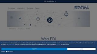 
                            12. Web EDI - Leopold Kostal GmbH & Co. KG