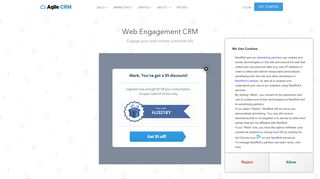 
                            10. Web Engagement CRM | Agile CRM