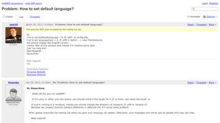 
                            8. web-ERP-users - Problem: How to set default language? - webERP ...