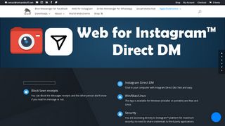 
                            12. Web for Instagram Direct DM | OinkAndStuff