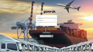 
                            3. Web Gümrük | Login