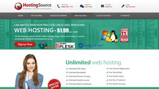 
                            12. Web Hosting by Hostingsource.com