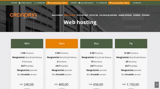 
                            9. Web hosting - Croadria hosting
