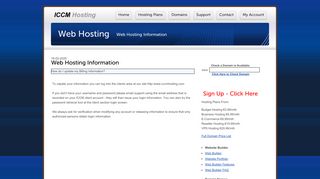 
                            3. Web Hosting Ireland | Web Hosting Support | .ie ... - ICCM Hosting