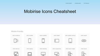 
                            11. Web Icon Font Free Download - Mobirise Icons