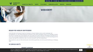 
                            8. Web-Ident | mobilcom-debitel