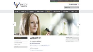 
                            9. Web Links - Haydon School