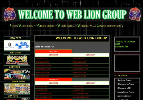 
                            11. WEB LION GROUP: LINK ALTERNATIF