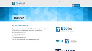 
                            9. Web Login - NEO Tech