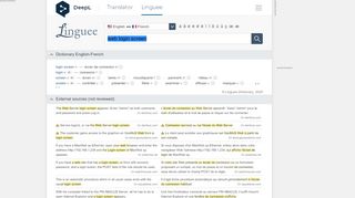 
                            12. web login screen - French translation – Linguee