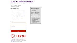 
                            13. Web Login Service - James Madison University