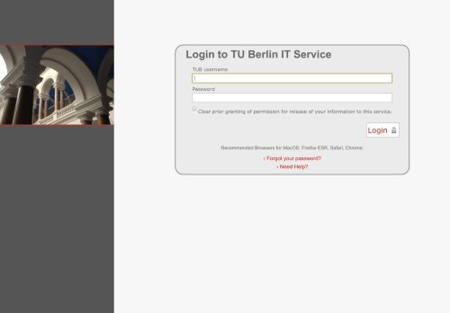 
                            3. Web Login Service - Loading Session Information - TU Berlin
