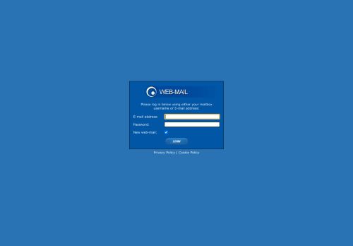 
                            9. WEB-MAIL - Control Panel