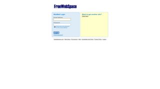 
                            2. Web Mail Login - freewebspace.com