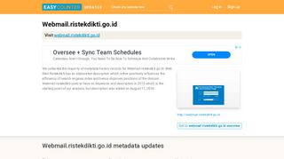 
                            4. Web Mail Ristekdikti (Webmail.ristekdikti.go.id) - Zimbra Web Client ...