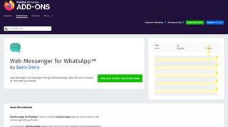 
                            9. Web Messenger for WhatsApp™ – Get this Extension for ? Firefox (en ...