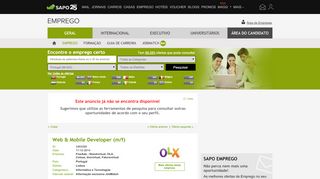 
                            8. Web & Mobile Developer (m/f) - FixeAds - Standvirtual, OLX, Coisas ...