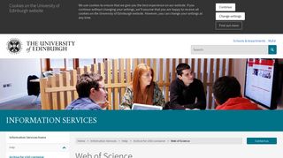 
                            13. Web of Science | The University of Edinburgh