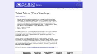 
                            10. Web of Science (Web of Knowledge)