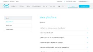 
                            6. Web platform | CMC Markets