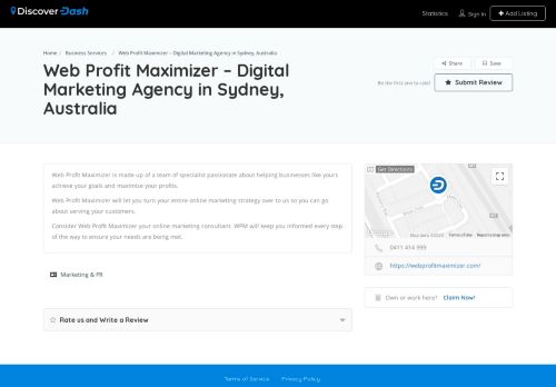 
                            13. Web Profit Maximizer – Digital Marketing Agency in Sydney, Australia ...