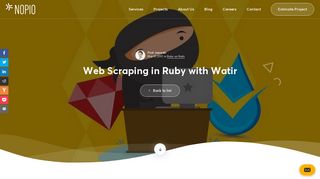 
                            12. Web Scraping in Ruby with Watir - Tutorial - Nopio Blog