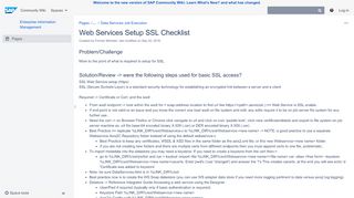 
                            12. Web Services Setup SSL Checklist - Enterprise Information ...