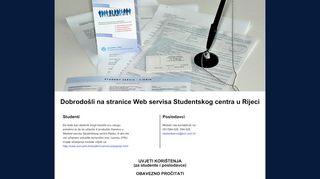 
                            1. Web servis - Studentski centar Rijeka