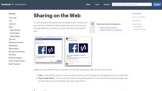 
                            1. Web - Sharing - Facebook for Developers