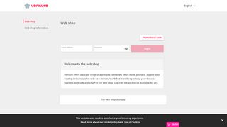 
                            1. Web shop - My Pages - Verisure