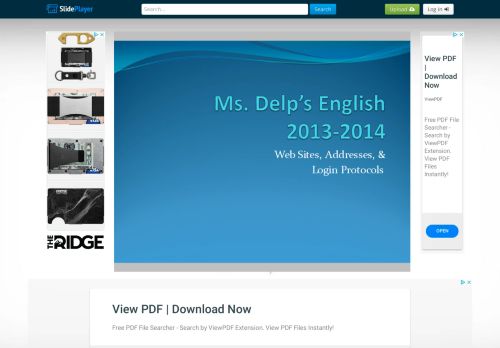 
                            13. Web Sites, Addresses, & Login Protocols. Study Island Uses Study ...