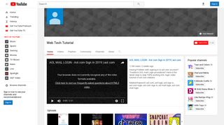 
                            5. Web Tech Tutorial - YouTube