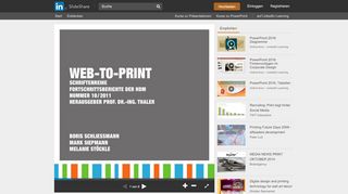 
                            11. Web to-print (Fortschrittsberichte der HdM Stuttgart 10/2011)