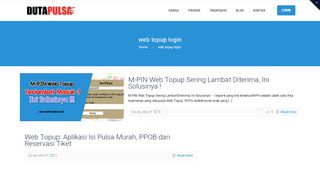 
                            5. web topup login Arsip | Duta Pulsa