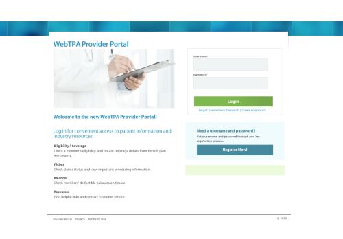 
                            4. Web TPA Provider - Healthx