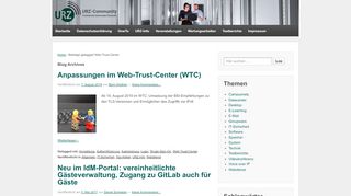 
                            5. Web-Trust-Center - URZ-Community - TU Chemnitz
