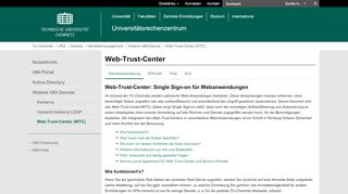 
                            1. Web-Trust-Center (WTC) | Weitere IdM-Dienste ... - TU Chemnitz