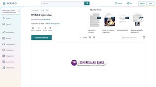 
                            10. WEB3.0 Uputstvo - Scribd